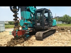 হাইড্রোলিক লং স্পাইরাল Auger রোটারি ড্রিলিং রিগ CFA KR80M পাইল ড্রাইভিং রিগস