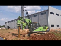 32m 150 KN.M বোর পাইল ড্রাইভার মেশিন KR150D ড্রিলিং রিগ