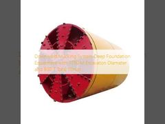 নিচের দিকে ম্যাকিং সিস্টেম গভীর ভিত্তি সরঞ্জাম 3730 M Ercavaton Dlameter এবং 800 T মোট থ্রাস্ট সঙ্গে