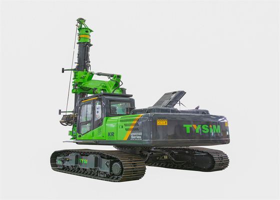 TYSIM KR50 রোটারি ড্রিলিং রিগ বোরিং মেশিন 1200 মিমি ছোট পাইল ড্রাইভিং