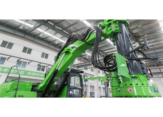 TYSIM KR50A রোটারি ড্রিলিং রিগ 24m ফাউন্ডেশন মাইন হাইড্রোলিক