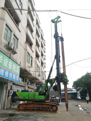 120rpm 20kN.M রোটারি টর্ক সহ 30kN হোস্টিং ফোর্স ড্রিলিং রিগ ব্যবহার করা হয়েছে