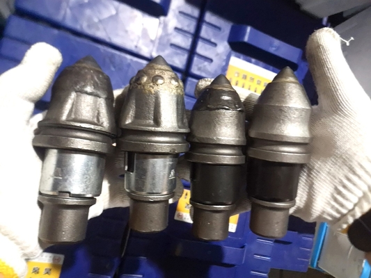 পাইলিং টুলস ড্রিলিং বুলেট টিথ রক অগার 25mm B47k22