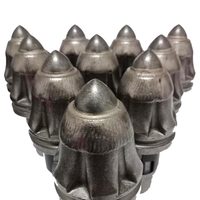 Auger রাউন্ড শ্যাঙ্ক বুলেট দাঁত বিট 25mm রক বাকেট
