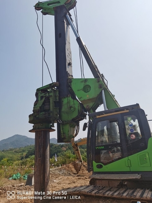 ডিজেল লো হেডরুম 20t পাইলিং রিগ 60m 200kNm রোটারি টর্ক 30rpm