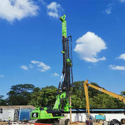 32T 700mm ক্রলার কেলি বার হাইড্রোলিক রক হেলিকাল পাইল রিগ