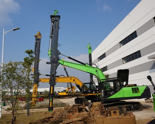 উচ্চ পারফরম্যান্স 0.6m3 সিলভার Clamshell টেলিস্কোপিক আর্ম 4.6t ≥23t খননকারীর জন্য