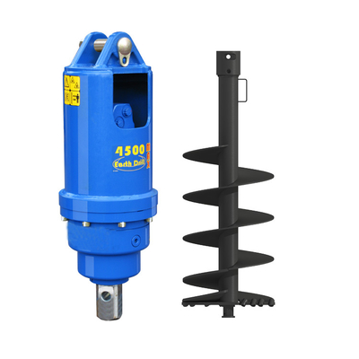 AP5500 হাইড্রোলিক আর্থ অগার হোল খনন মেশিন এক্সক্যাভারের স্কিড স্টিয়ার সংযুক্তির জন্য