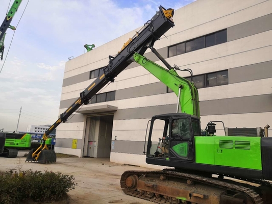 দৃঢ় APIE KM220 Excavator Clamshell টেলিস্কোপিক আর্ম গভীরতা 22m সঙ্গে