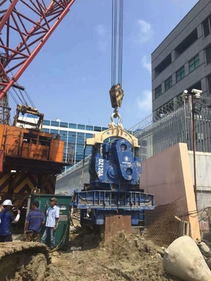 পিল ড্রাইভিং সরঞ্জাম ক্রেন ঝুলন্ত ভিব্রো হ্যামার বৈদ্যুতিক ভিব্রো হ্যামার