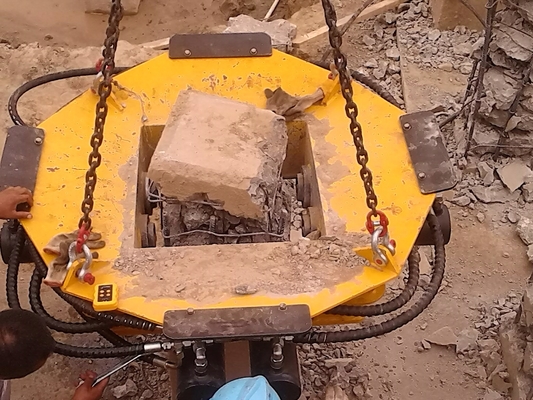 KP450S হাইড্রোলিক পিল ব্রেকার ফাউন্ডেশন পিলের জন্য নির্মাণে কংক্রিট ব্রেকিং টুল