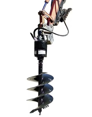ভারী দায়িত্ব টিউব Auger ড্রাইভ Backhoe হাইড্রোলিক মাটি Auger ড্রিল বিক্রয়ের জন্য