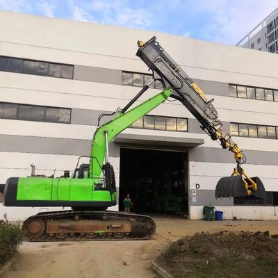 গভীর খননের জন্য প্রসারিত ক্ল্যামশেল টেলিস্কোপিক আর্ম