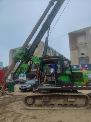 হাইড্রোলিক ক্রলার ড্রিল মেশিন ব্যবহার করা হয়েছে পিলিং রিগ মাল্টি-স্টেজ কম্পন হ্রাস নকশা জন্য ভাল কর্মক্ষমতা