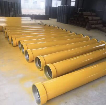 ইস্পাত প্লেট নির্মাণ Tremie পাইপ সঙ্গে পর্যন্ত 300mm ব্যাসার্ধ এবং কাস্টমাইজড দৈর্ঘ্য অপশন জন্য ড্রিলিং রিগ টুল