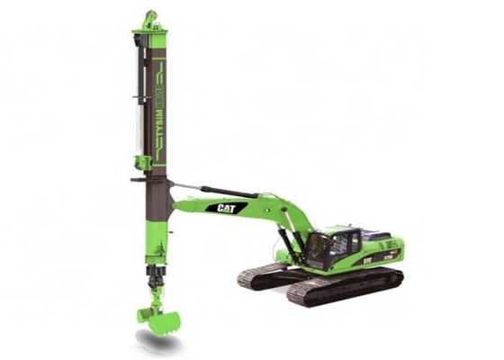 KM150 5845mm ক্ল্যামশেল টেলিস্কোপিক আর্ম লং বুম 3.6t এক্সক্যাভেটর সুপার লং আর্ম