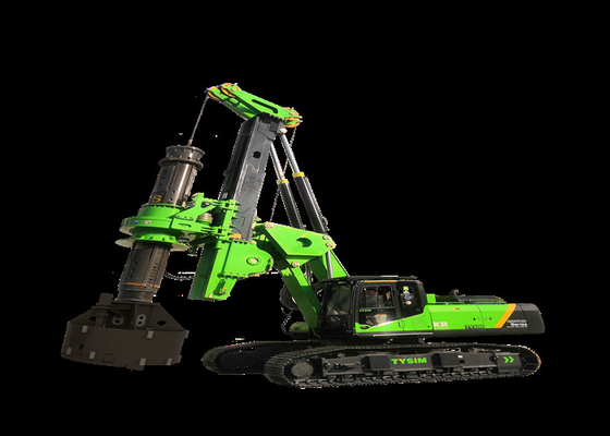 32000Kg 1800mm হাইড্রোলিক রোটারি ড্রিলিং মেশিন 6.7L কংক্রিট পাইল ড্রাইভার ইঞ্জিন স্থানচ্যুতি
