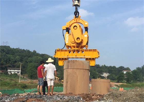 হাইড্রোলিক শীট পাইল এক্সকাভেটর মাউন্ট করা ভিব্রো হাতুড়ি ক্রেনরোফের জন্য 300KW